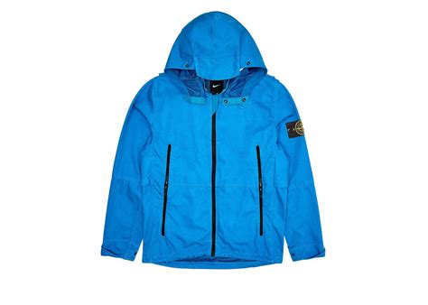 nike stone island golf jacket blue.